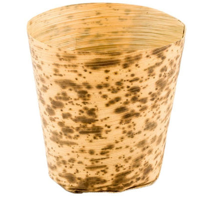 Natural Bamboo Food Disposable Dessert Cups For Catering And Home