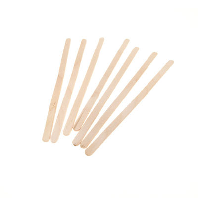 Customized Wooden Stirrer Sticks For Milk Tea Hot Drink 140mm